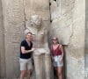 Elodie de "Koh-Lanta" en Egypte avec son mari James