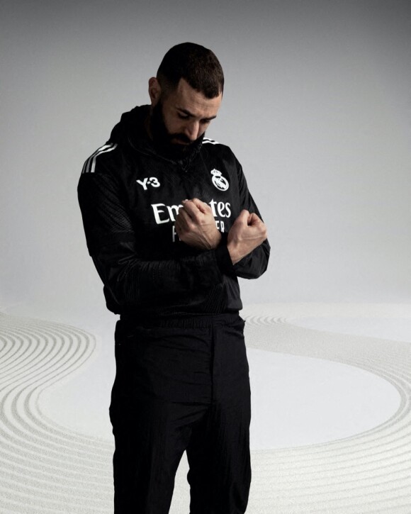 Karim Benzema - La marque Adidas Owned Y-3Y-3 collabore avec le Real Madrid sur une nouvelle collection