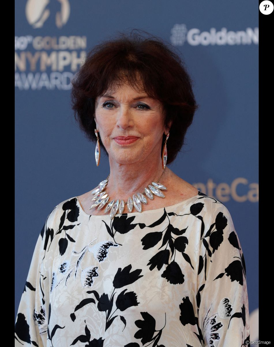 Anny Duperey - Cérémonie des Nymphes d'Or du 60e festival de télévision de Monte Carlo au Grimaldi Forum à Monaco, le 22 juin 2021. © Claudia Albuquerque / Bestimage
