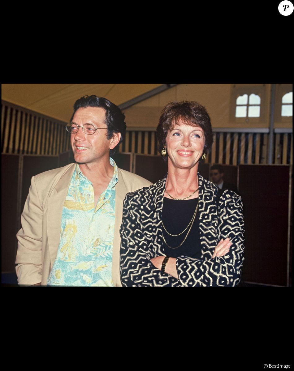 Archives - Bernard Giraudeau avec Anny Duperey à la Fête du cinéma.