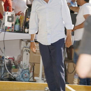 Jean-Jacques Bourdin - 7ème édition du Trophée de la Pétanque Gastronomique au Paris Yacht Marina à Paris le 27 juin 2019. © Christophe Aubert via Bestimage