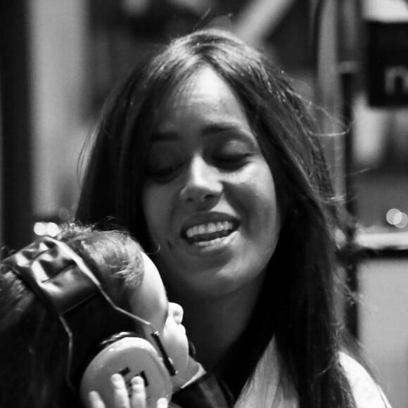 Amel Bent et sa fille Sofia