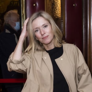 Exclusif - Léa Drucker - Arrivées au concert du chanteur et pianiste américano-canadien Rufus Wainwrigh au Grand Rex à Paris en pleine tournée européenne pour son nouvel album "Unfollow the Rules" le 30 mars 2022. © Jack Tribeca / Bestimage 