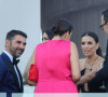 Exclusif - Eva Longoria et son mari José Antonio Baston - Cérémonie de mariage de Brooklyn Beckham et Nicola Peltz à Palm Beach en Floride le 9 avril 2022.