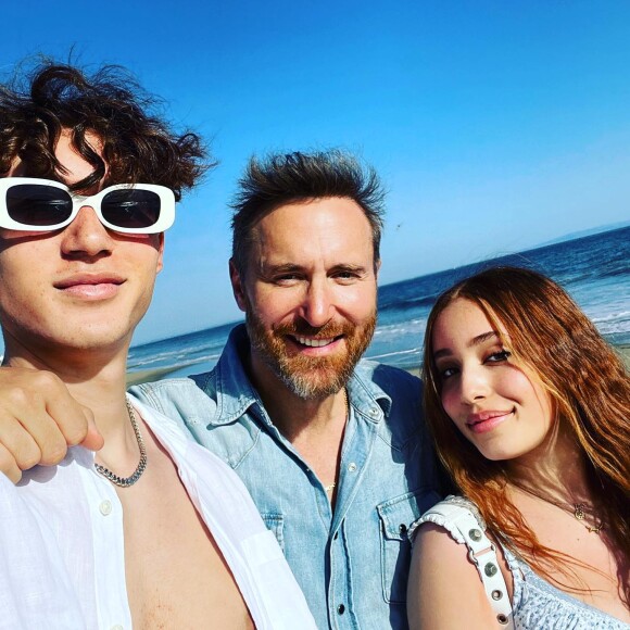 David Guetta dévoile le visage de sa fille Angie, 14 ans, qu'il met très rarement sur ses posts Instagram. @ Instagram / David Guetta