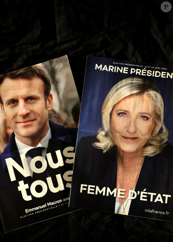 Election présidentielle 2022 : le candidat Emmanuel Macron et la candidate Marine Le Pen en duel au second tour le 24 avril