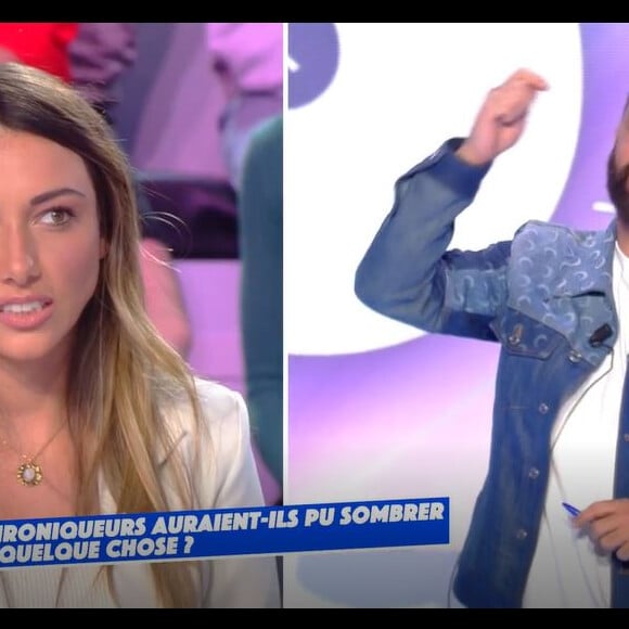 Delphine Wespiser se confie sur une période de sa vie où elle a failli sombrer - "Touche pas à mon poste", le 13 avril 2022, sur C8