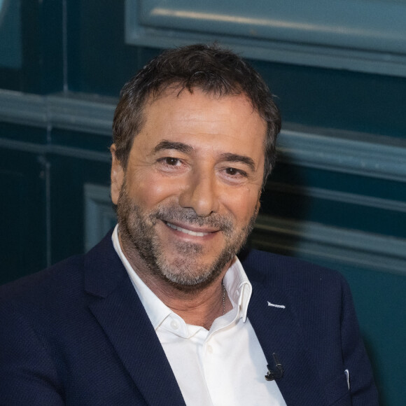 Exclusif - Bernard Montiel - Enregistrement de l'émission "Olympiascope", présentée par B.Montiel et diffusée le 24 mars. Le 3 mars 2022 © Jack Tribeca / Bestimage 