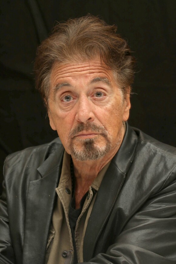 Al Pacino en conférence de presse pour Paterno à Los Angeles.