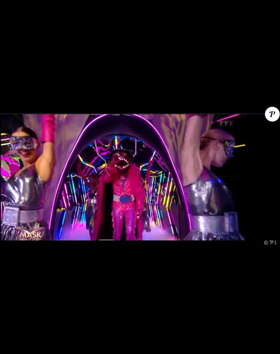 Le Crododile lors de l'émission "Mask Singer 2022" du 8 avril, sur TF1