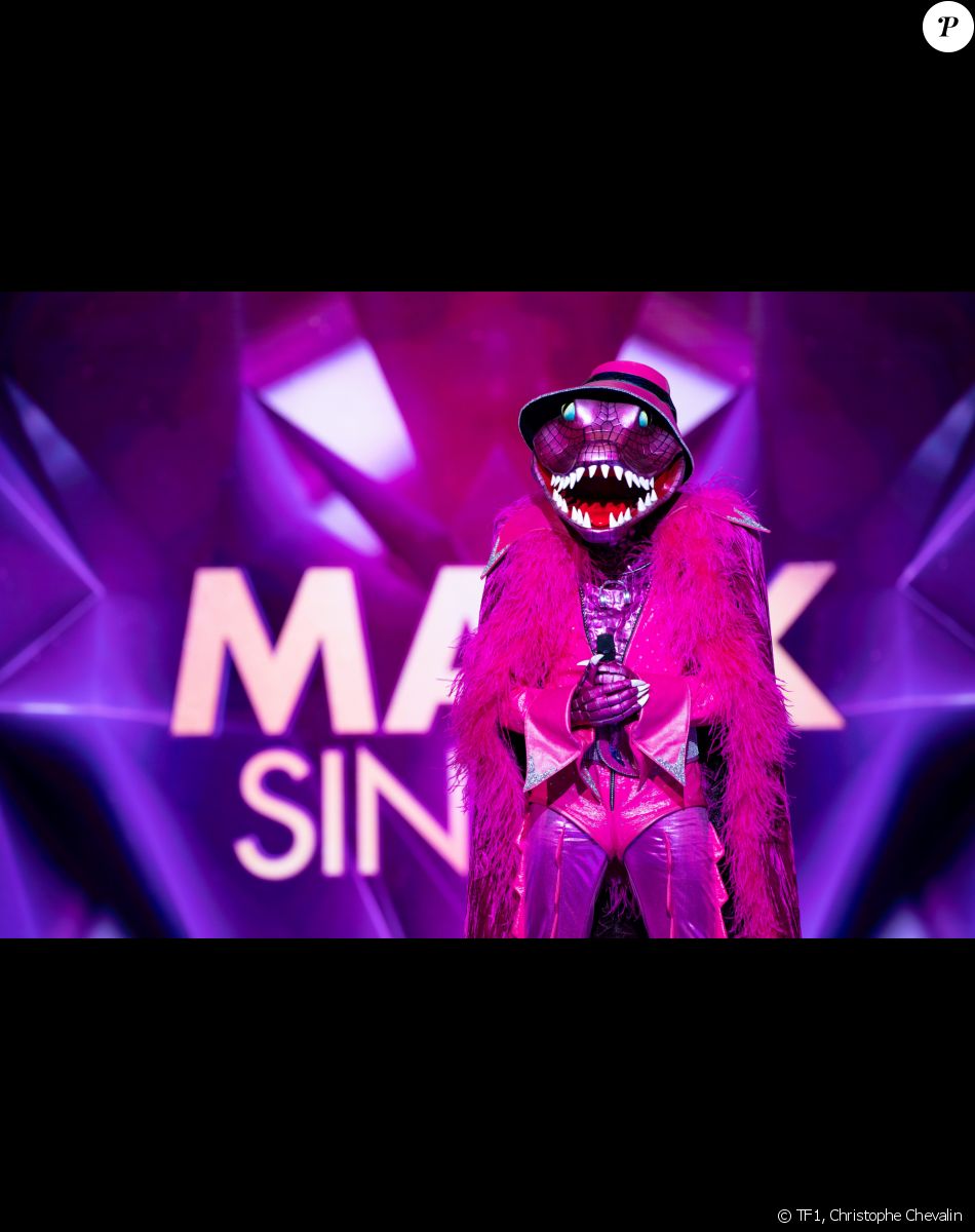 Le Crocodile, costume de "Mask Singer 2022", sur TF1