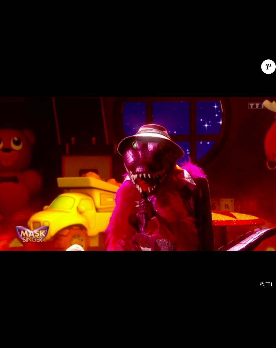 Le Crododile lors de l'émission "Mask Singer 2022" du 29 avril, sur TF1