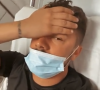 Kevin Guedj annonce s'être blessé depuis l'hôpital - Snapchat