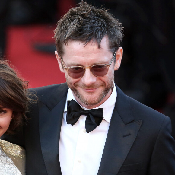 Emma de Caunes et son mari Jamie Hewlett - Montée des marches du film "Youth" lors du 68 ème Festival International du Film de Cannes, à Cannes le 20 mai 2015. 