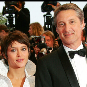 Emma & Antoine De Caunes - Montée des marches du Festival de Cannes 2008.