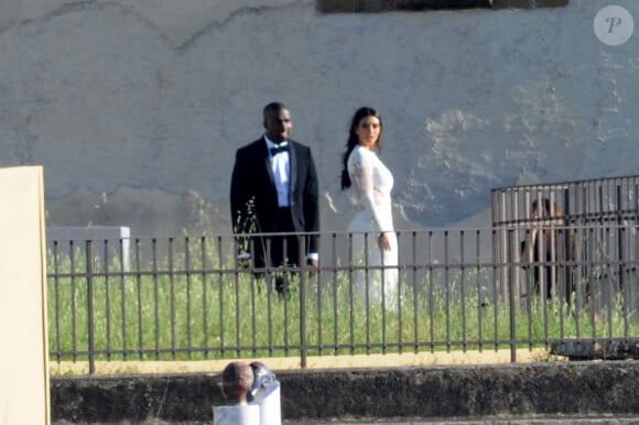 Exclusif - Kim Kardashian et Kanye West - Mariage de Kim Kardashian et Kanye West au Fort Belvedere à Florence en Italie le 24 mai 2014