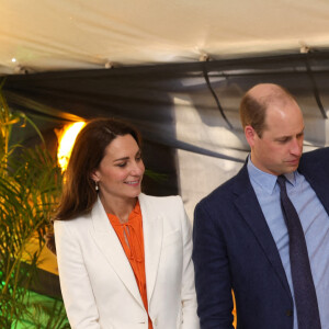 Le prince William, duc de Cambridge, et Catherine (Kate) Middleton, duchesse de Cambridge, visitent à l'hôpital de Spanish Town le 23 mars 2022 à Spanish Town, en Jamaïque. Le duc et la duchesse de Cambridge visitent le Belize, la Jamaïque et les Bahamas au nom de Sa Majesté la Reine à l'occasion de son jubilé de platine. Spanish Town, le 23 mars 2022. 