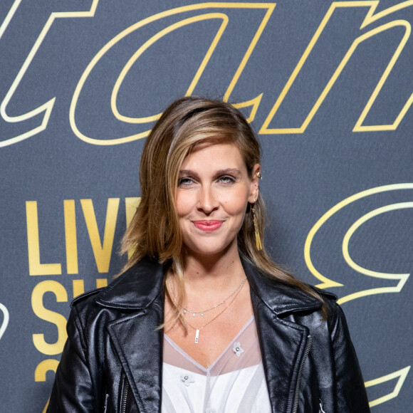 Ophélie Meunier (enceinte) - Photocall du défilé Etam Live Show 2021 à l'Opéra Garnier à Paris le 4 octobre 2021. © Tiziano Da Silva / Bestimage 