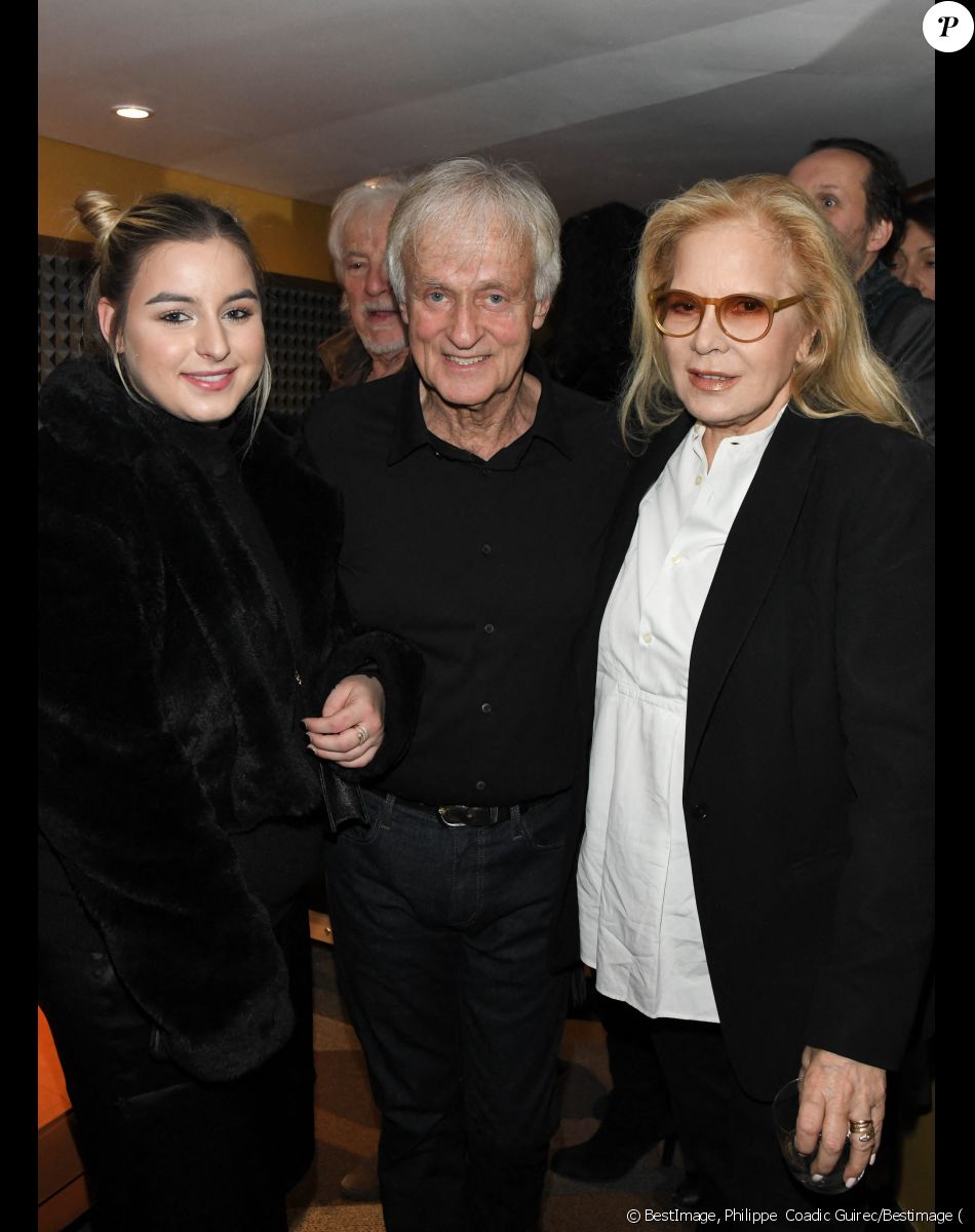 Exclusif - Dave, Sylvie Vartan avec sa fille Darina Scotti-Vartan - People au concert de Dave à Bobino à Paris le 18 novembre 2019. © Coadic Guirec/Bestimage