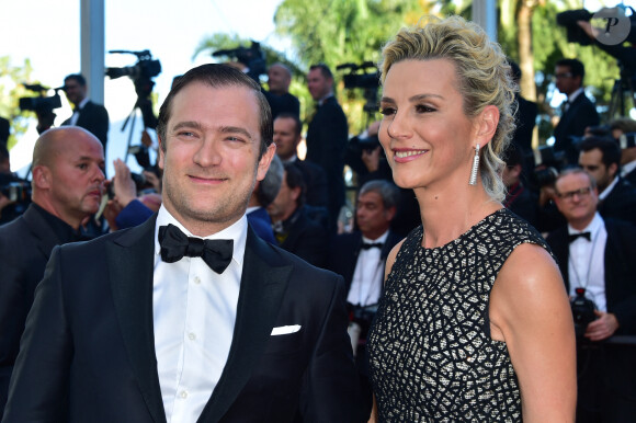 Laurence Ferrari et son mari Renaud Capuçon - Montée des marches du film "The Last Face" lors du 69ème Festival International du Film de Cannes. Le 20 mai 2016. © Giancarlo Gorassini/Bestimage