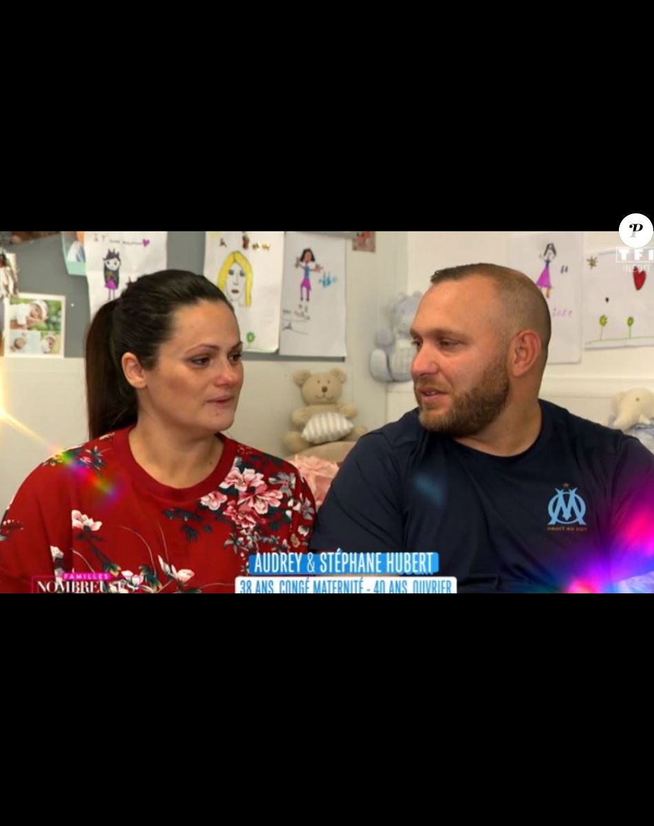 Audrey et Stéphane Hubert de "Familles nombreuses, la vie en XXL"