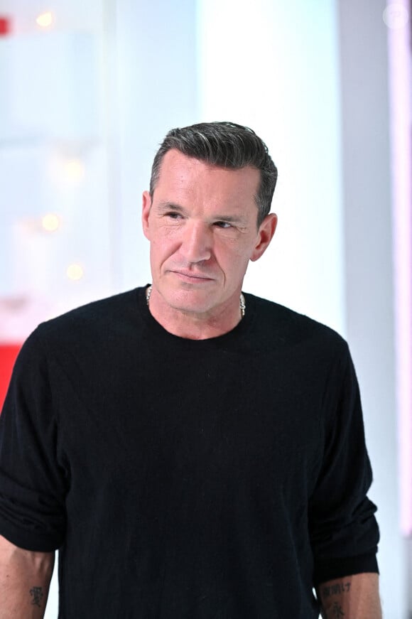 Exclusif - Benjamin Castaldi lors de l'enregistrement de l'émission "Vivement Dimanche spéciale Yves Montand" au Studio Gabriel à Paris, présentée par M.Drucker et diffusée le 14 novembre sur France 2. Le 28 octobre 2021 © Guillaume Gaffiot / Bestimage 