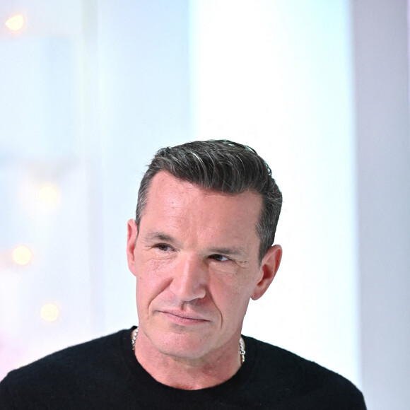 Exclusif - Benjamin Castaldi lors de l'enregistrement de l'émission "Vivement Dimanche spéciale Yves Montand" au Studio Gabriel à Paris, présentée par M.Drucker et diffusée le 14 novembre sur France 2. Le 28 octobre 2021 © Guillaume Gaffiot / Bestimage 