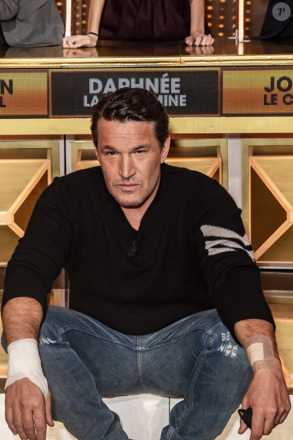 Exclusif - Benjamin Castaldi - Enregistrement de l'émission "A prendre ou à laisser" (APOAL), présentée par C.Hanouna et diffusée en direct sur C8 le 20 janvier © Jack Tribeca / Bestimage 