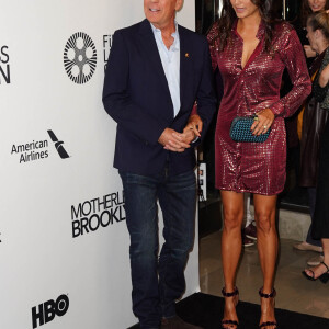 Bruce Willis et sa femme Emma Heming Willis - Les célébrités lors de la première du film 'Brooklyn Affairs' à l'occasion de la 57ème édition du Festival du Film de New York, le 11 octobre 2019. 