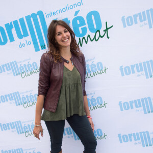 Fanny Agostini (Journaliste Marraine du 16e Forum International de la Météo et du Climat) - 16 ème Forum International de la météo et du climat sur le parvis de l'Hôtel de ville de Paris le 25 Mai 2019 © Alexandre Fay / PixPlanete / Bestimage