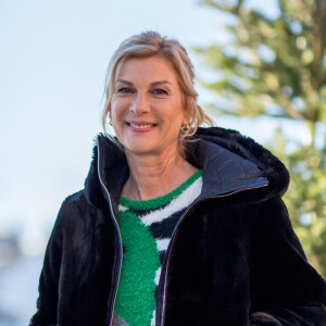 Michèle Laroque - Photocall du film "Chacun chez soi" lors de la 23ème édition du festival international du film de comédie l'Alpe d'Huez le 16 janvier 2020. © Cyril Moreau/bestimage
