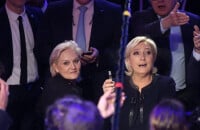 Extrait de l'émission Quotidien sur TMC qui revient sur la réaction du camp de Marine Le Pen à l'annonce des résultats du second tour des présidentielles.