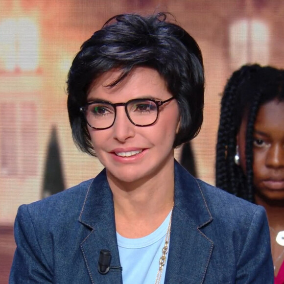 Captures d'écran - Rachida Dati - Soirée électorale sur TF1 du 2e tour de l'élection présidentielle 2022 en France, le 24 avril 2022