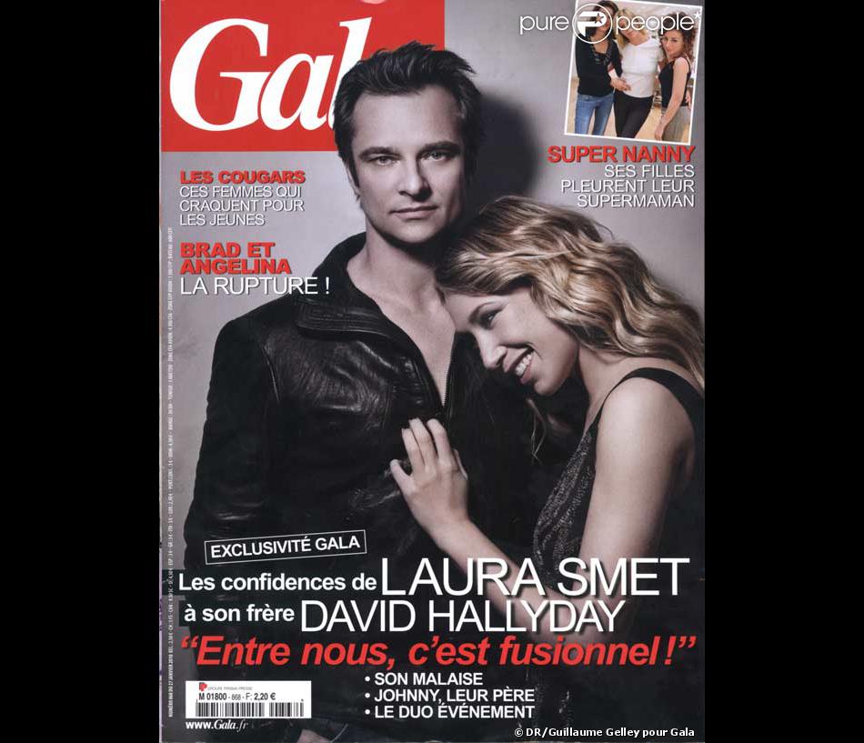 David Hallyday Et Laura Smet En Couverture De Gala Photographies Par Guillaume Gelley Purepeople