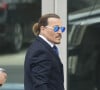 Johnny Depp arrive au tribunal de Fairfax, Virginie, Etats-Unis. Johnny Depp poursuit son ex-femme Amber Heard pour diffamation dans l'État américain de Virginie, pour un article qu'elle a écrit pour le Washington Post. 