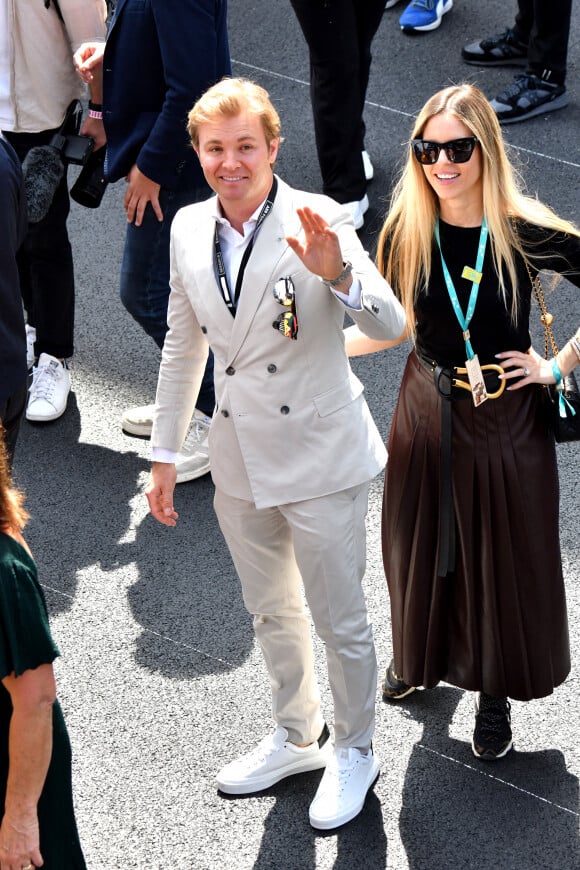 Nico Rosberg et sa femme Vivian - Remise des prix du championnat du "Monaco ePrix" à Monaco. Le 30 avril 2022 © Bruno Bebert / Bestimage