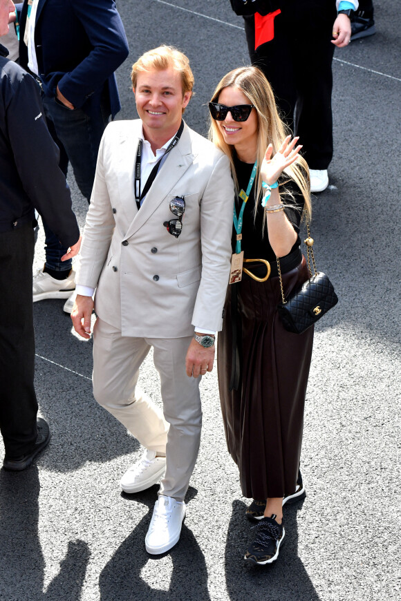 Nico Rosberg et sa femme Vivian - Remise des prix du championnat du "Monaco ePrix" à Monaco. Le 30 avril 2022 © Bruno Bebert / Bestimage