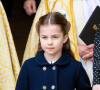 La princesse Charlotte de Cambridge lors du service d'action de grâce en hommage au prince Philip, duc d'Edimbourg, à l'abbaye de Westminster à Londres, Royaume Uni.