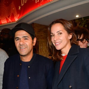 Jamel Debbouze et sa femme Mélissa Theuriau - Avant première du film "Demain tout commence" au Grand Rex à Paris le 28 novembre 2016. © Coadic Guirec/Bestimage 