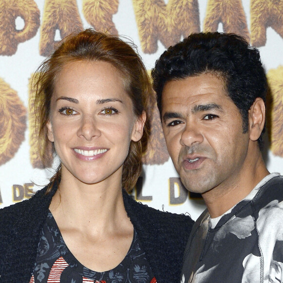 Jamel Debbouze et sa femme Mélissa Theuriau - Avant-première du film "Pourquoi j'ai pas mangé mon père" au Pathé Beaugrenelle à Paris, le 29 mars 2015.