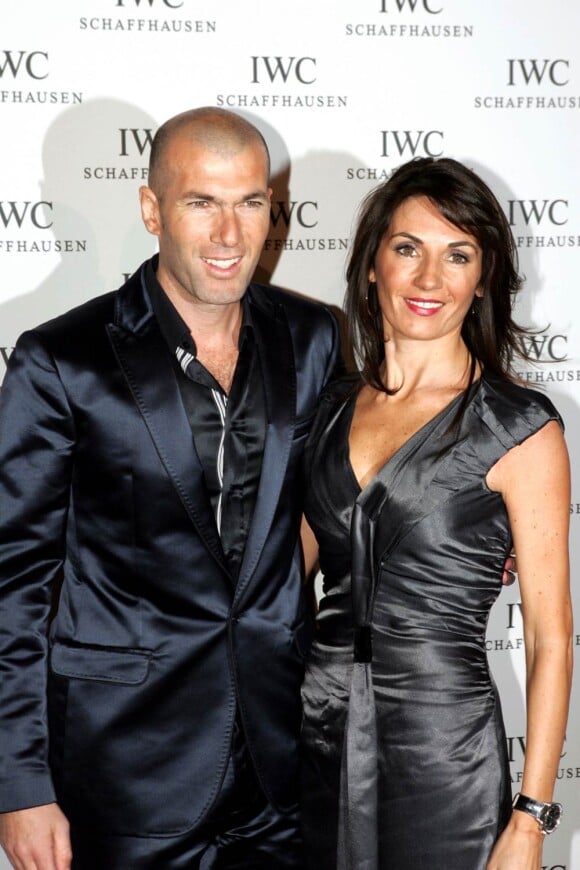 Zinedine et Véronique Zidane