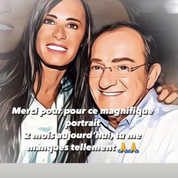 Nathalie Marquay rend hommage à son mari Jean-Pierre Pernaut, décédé le 2 mars 2022 - Instagram