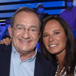 Exclusif - Jean-Pierre Pernaut et sa femme Nathalie Marquay-Pernaut - L'émission TPMP (Touche pas à Mon Poste) diffusée en direct le 31 Aout 2021 © Jack Tribeca / Bestimage