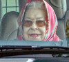 La reine Elisabeth II d'Angleterre aperçue en voiture à Sandringham, quelques jours après son 96 ème anniversaire, le 25 avril 2022. Affaiblie par le coronavirus (Covid-19) et ayant des difficultés à se déplacer, la souveraine était arrivée à Sandringham en hélicoptère, la semaine dernière. 