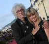 Louis Bertignac et sa compagne Laetitia Brichet - Tapis rouge lors du 35e festival du film de Cabourg, le 11 juin 2021. © Coadic Guirec / Bestimage