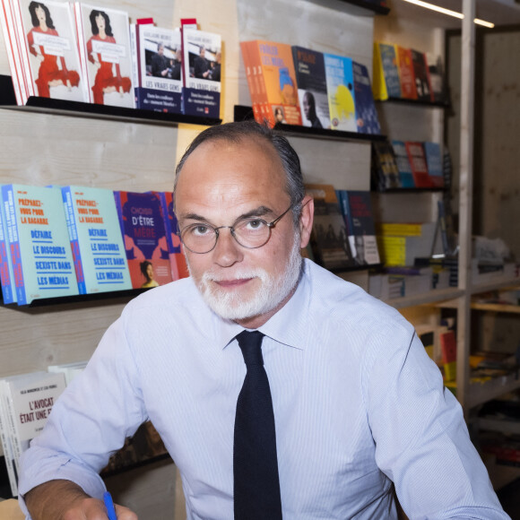 Edouard Philippe au Festival du Livre de Paris au Grand Palais éphémère à Paris, France, le 22 avril 2022.
