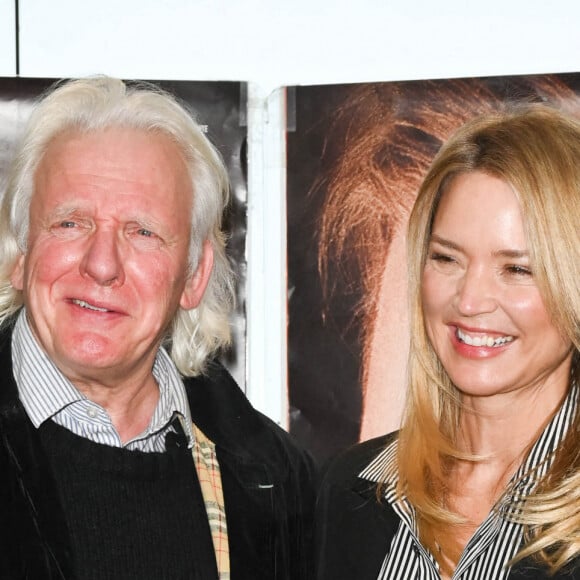 François Rostain et Virginie Efira à la première du film "Madeleine Collins" au cinéma UGC Ciné Cité Les Halles à Paris, le 21 décembre 2021. © Guirec Coadic/Bestimage