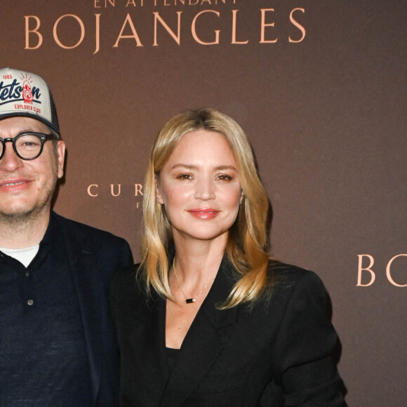 Régis Roinsard et Virginie Efira - Avant-première du film "En Attendant Bojangles" au cinéma Pathé Opéra à Paris, le 16 décembre 2021. © Coadic Guirec/Bestimage