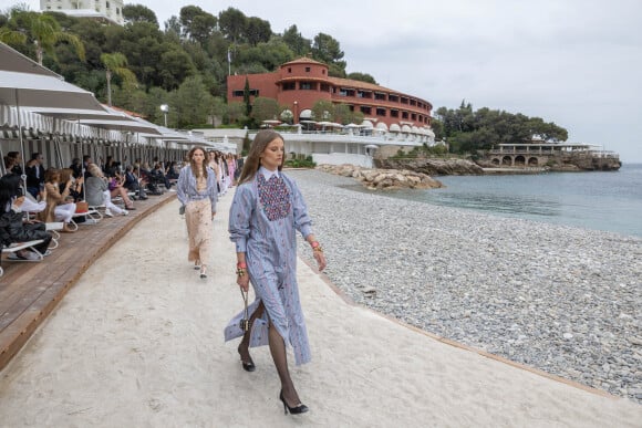 Défilé croisière Chanel au Monte Carlo Beach à Monaco, le 5 mai 2022. © Olivier Borde / Bestimage 