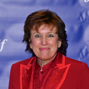 Roselyne Bachelot, ministre de la Culture lors du photocall du 36ème dîner du CRIF (Conseil Représentatif des Institutions juives de France) au Carrousel du Louvre à Paris, France, le 24 février 2022. © Lionel Urman/Panoramic/Bestimage 